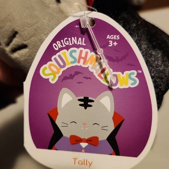 Squishmallows Vampire Tally Cat Plush - 5 inch - Picture 8 of 8
